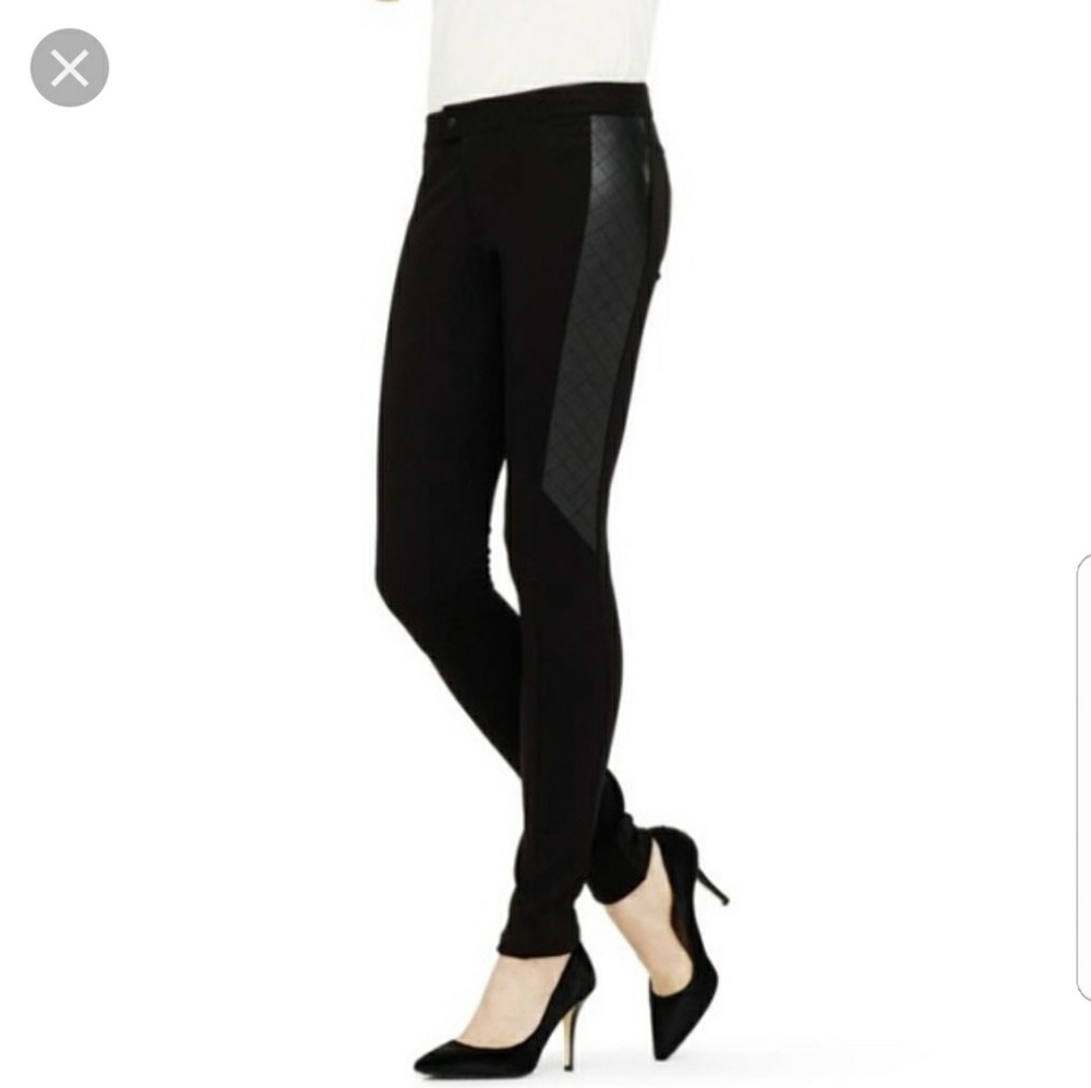 Club Monaco | Faux Leather Black leggings